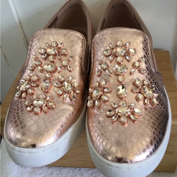 Michael Kors Keaton Rose Gold with Bling Size 6 - Picture 2 of 6